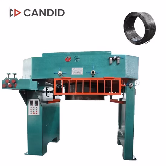 Rilegatura verticale invertita di grande diametro automatica a passaggio singolo e macchina per trafilatura