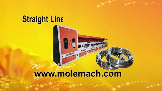 Macchina per trafilatura di trafilatura di metalli in acciaio al carbonio verticale orizzontale a secco di tipo Oto